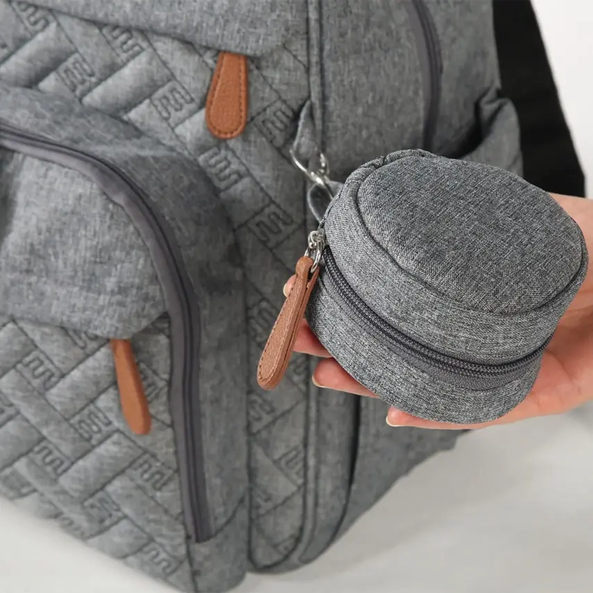 M&Y Collection 6690 Lucky Anne Bebek Sırt Çantası Gri - 6