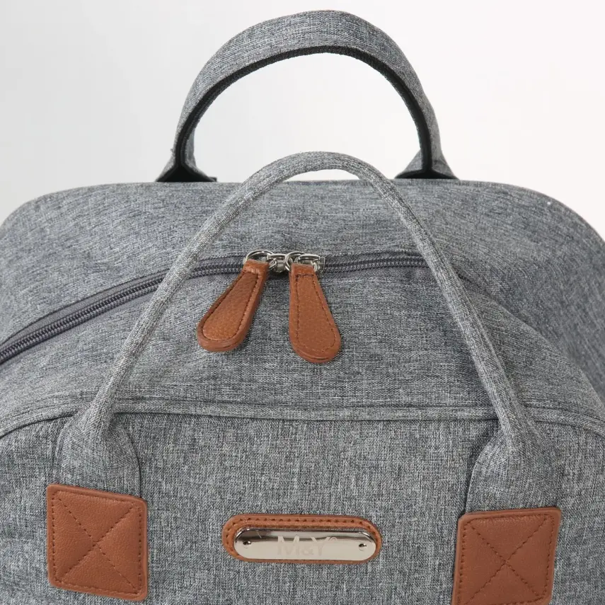 M&Y Collection 6690 Lucky Anne Bebek Sırt Çantası Gri - 10