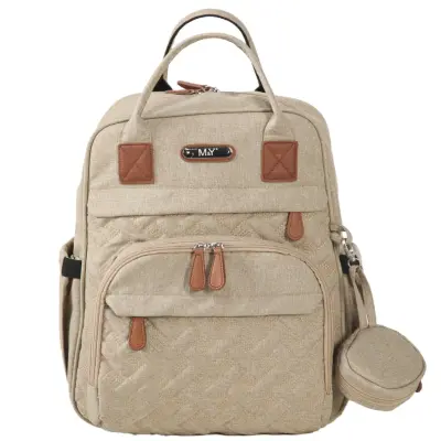 M&Y Collection 6690 Lucky Anne Bebek Sırt Çantası Vizon - 1