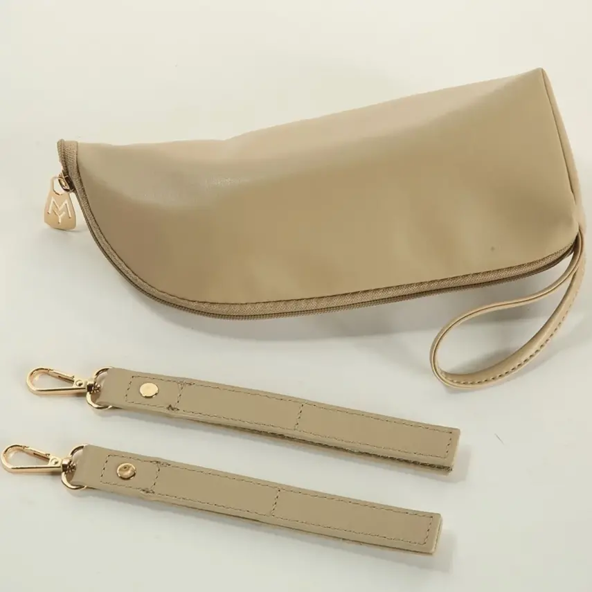 M&Y Collection Diamond Deri Anne Bebek Sırt Çantası Krem - 3