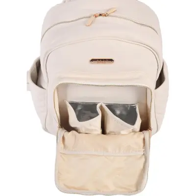 M&Y Collection Dust Anne Bebek Sırt Çantası Krem - 4