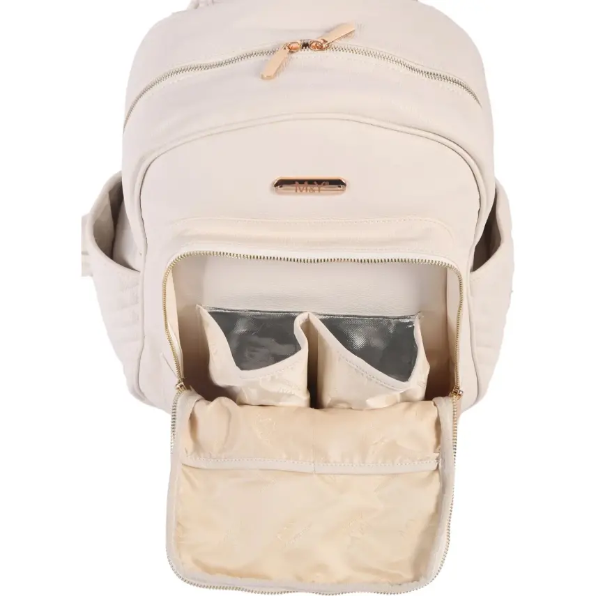 M&Y Collection Dust Anne Bebek Sırt Çantası Krem - 4