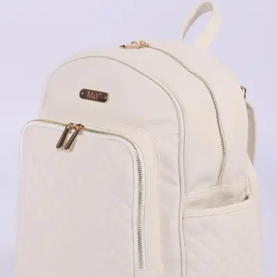M&Y Collection Dust Anne Bebek Sırt Çantası Krem - 9