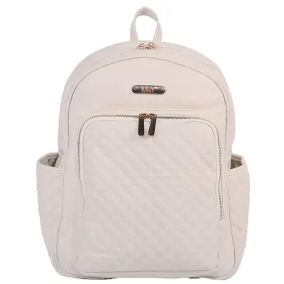M&Y Collection Dust Anne Bebek Sırt Çantası Krem 