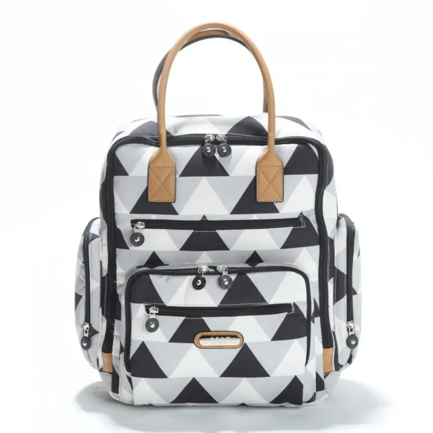 M&Y Collectıon Eos Anne Bebek Bakım Üçgen Gri - Siyah - 1