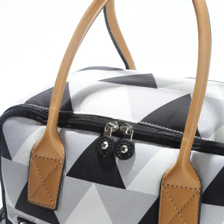 M&Y Collectıon Eos Anne Bebek Bakım Üçgen Gri - Siyah - 7