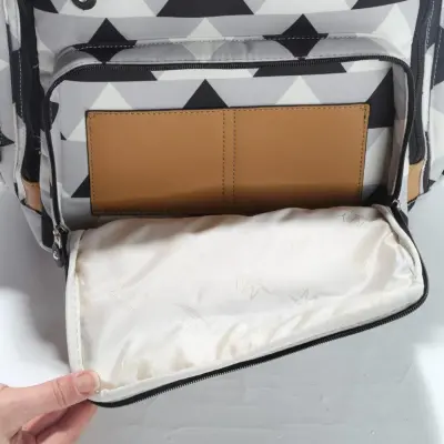 M&Y Collectıon Eos Anne Bebek Bakım Üçgen Gri - Siyah - 8