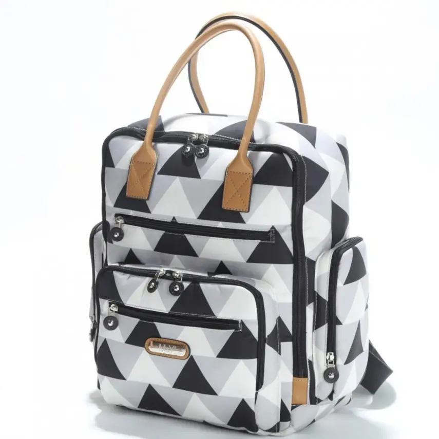 M&Y Collectıon Eos Anne Bebek Bakım Üçgen Gri - Siyah - 3