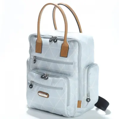 M&Y Collection Eos Digital Sırt Çantası Altıgen Bebek Mavisi - 3