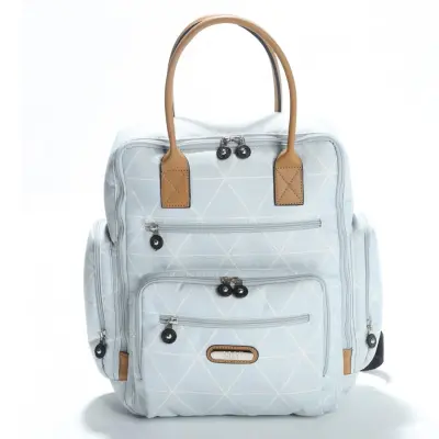 M&Y Collection Eos Digital Sırt Çantası Altıgen Bebek Mavisi - 1