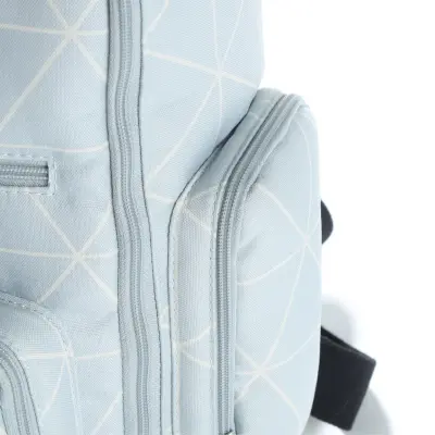 M&Y Collection Eos Digital Sırt Çantası Altıgen Bebek Mavisi - 8