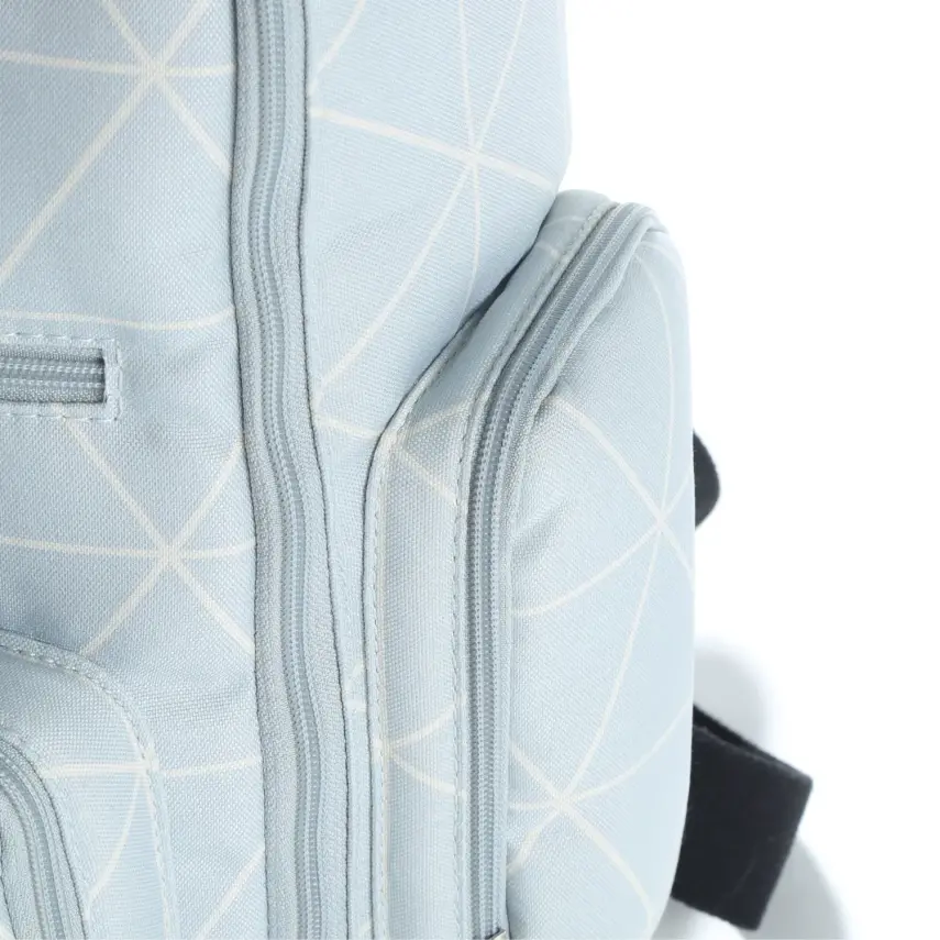 M&Y Collection Eos Digital Sırt Çantası Altıgen Bebek Mavisi - 8