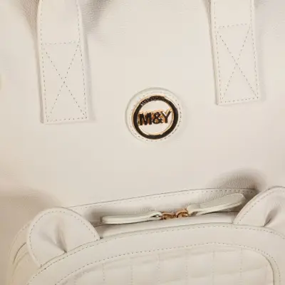 M&Y Collection Kitty Anne Bebek Sırt Çantası Krem - 6