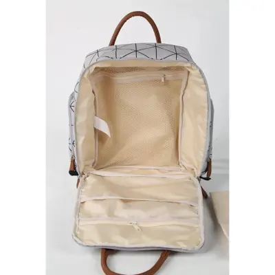 M&Y Collection Lia Bebek Bakım Sırt Çantası Gri - 3