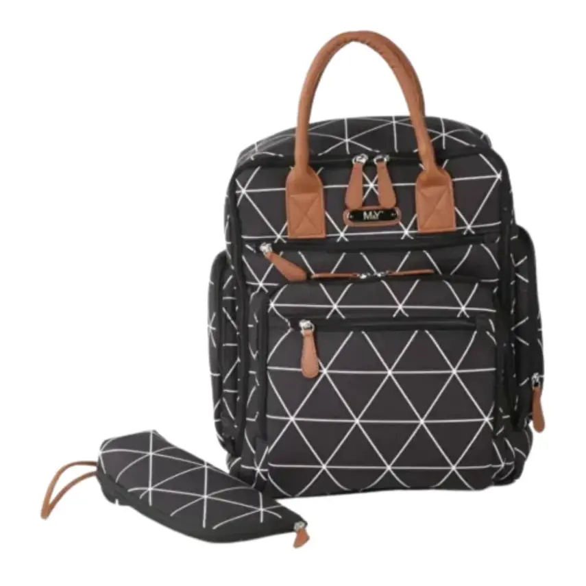 M&Y Collection Lia Bebek Bakım Sırt Çantası Siyah - 1