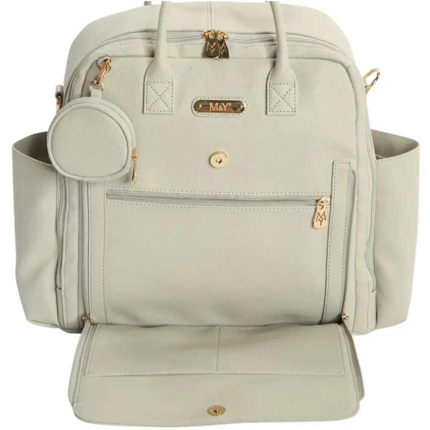 M&Y Collection Maia Anne Bebek Bakım Çantası Gri - 3