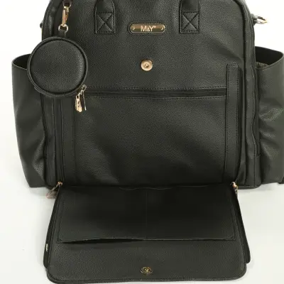 M&Y Collection Maia Anne Bebek Bakım Çantası Siyah - 3