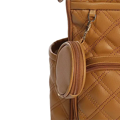 M&Y Collection Oesta Deri Anne Bebek Sırt Çantası Taba - 6