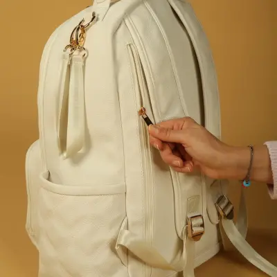 M&Y Collection Oeste Anne Bebek Bakım Çantası Krem (1)