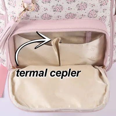 M&Y Collection Oeste Anne Bebek Sırt Çantası Lila Çiçek - 10