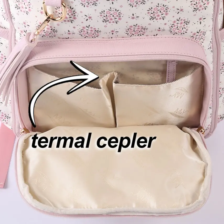 M&Y Collection Oeste Anne Bebek Sırt Çantası Lila Çiçek - 10