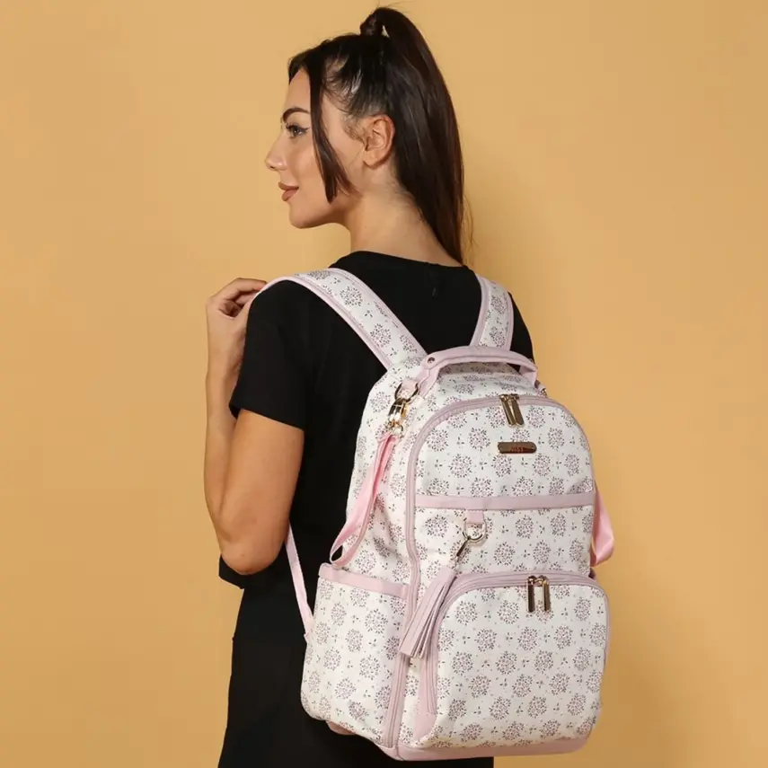 M&Y Collection Oeste Anne Bebek Sırt Çantası Lila Çiçek - 4