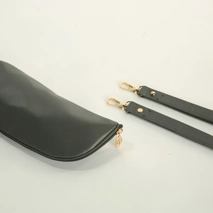 M&Y Collection Puff Deri Bebek Bakım Sırt Çantası Gri / Grey - 3