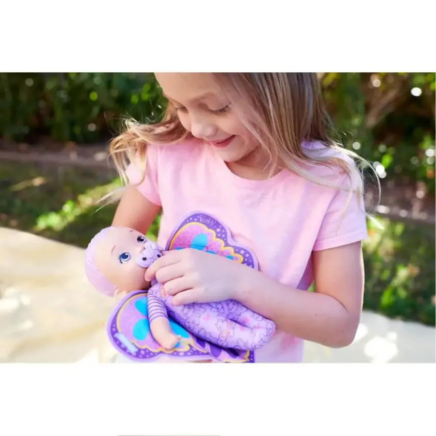 My Garden Baby İlk Kelebek Bebeğim Mor Saçlı Bebek - 5