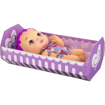 My Garden Baby Kelebek Bebeğimin Yemek Zamanı Mor Saçlı Bebek - 4