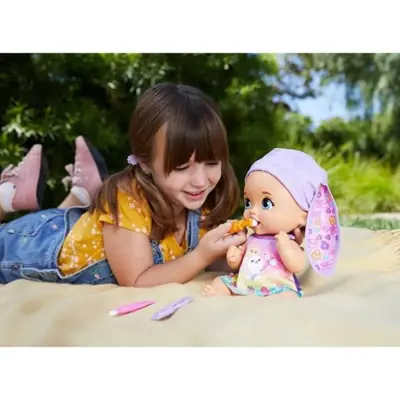 My Garden Baby Tavşan Bebeğimin Bakım Zamanı-Mor Bereli Bebek (1)