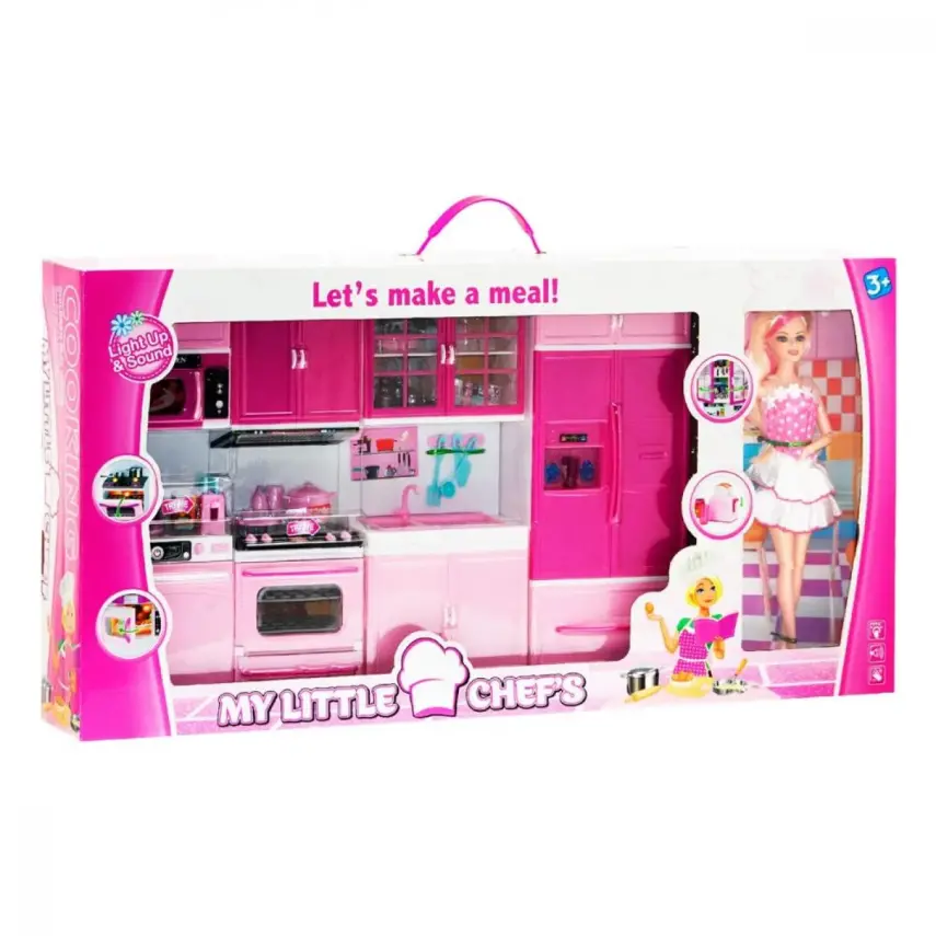 My Little Chef Mutfak Seti 4 Lü - 1