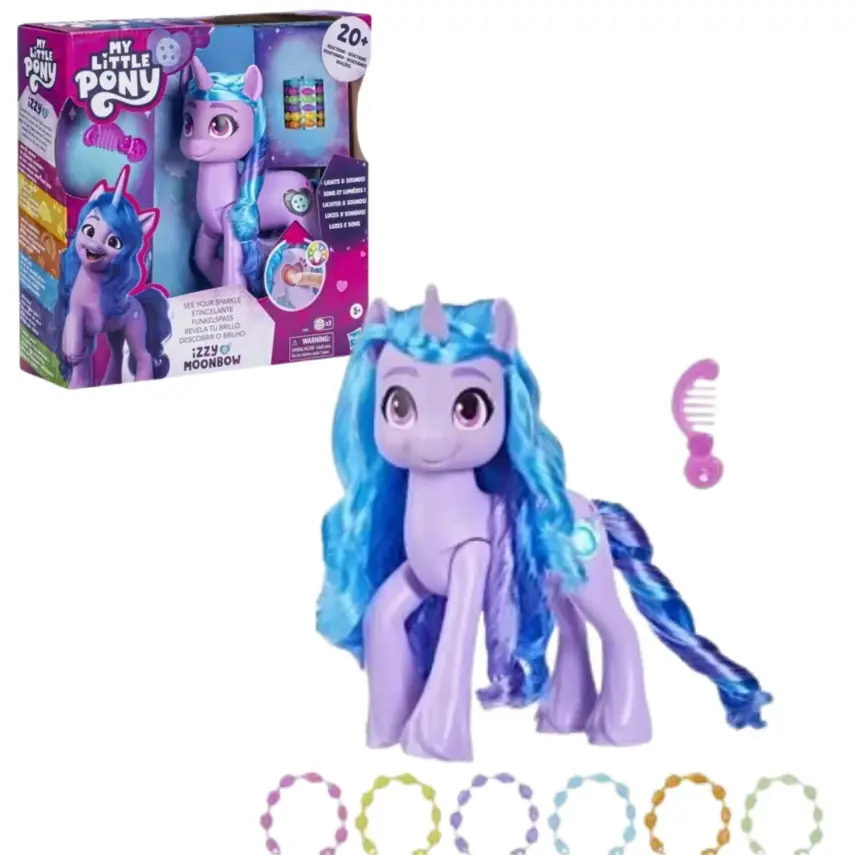 My Little Pony See Your Sparkle Izzy Moonbow Işıklı ve Müzikli Unicorn - 1