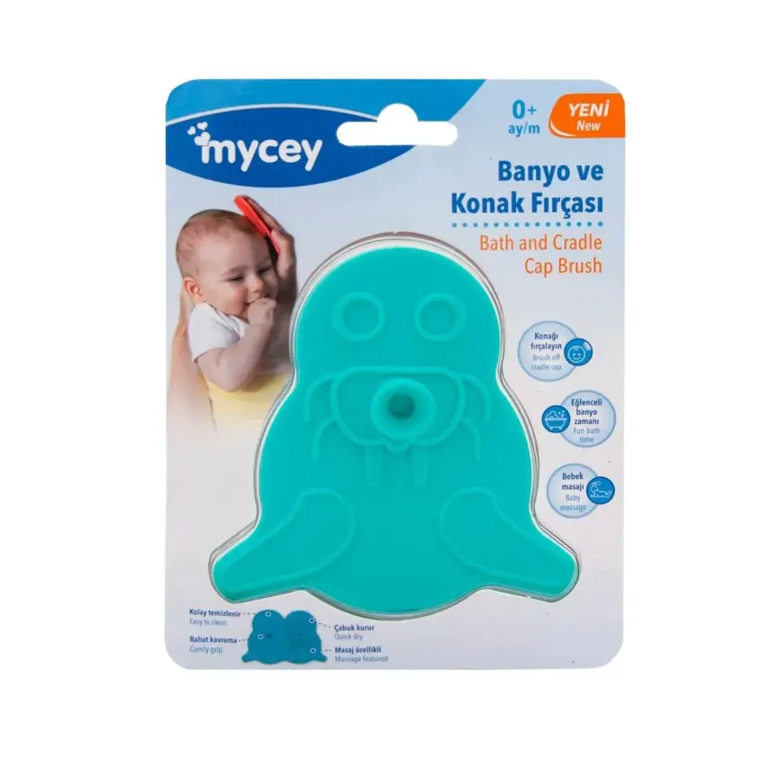 Mycey Banyo ve Konak Tarağı Turkuaz - 7