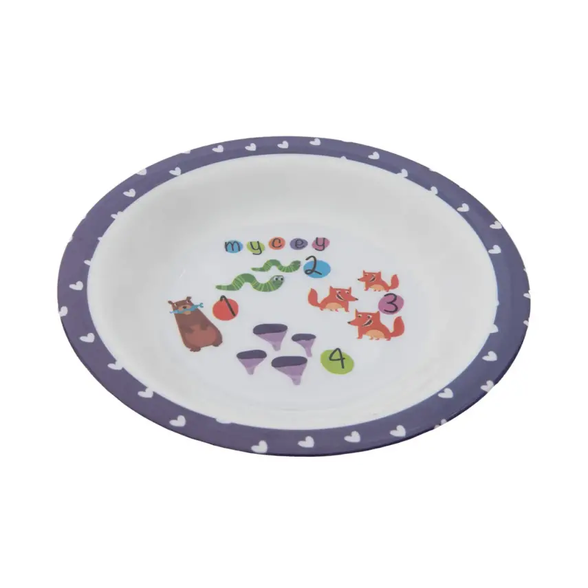 Mycey Eğlen Öğren Melamin Mama Tabağı Say Bakalım - 2