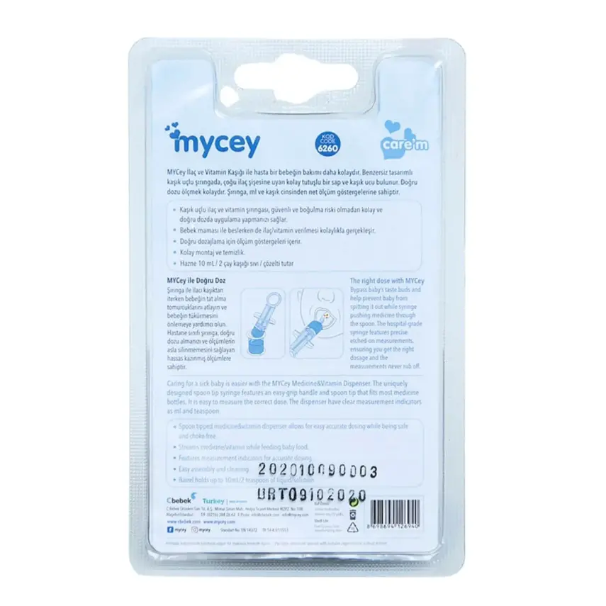 Mycey İlaç ve Vitamin Kaşığı - 4