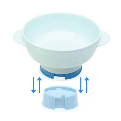 Mycey Süper Vakumlu Tabak Mavi - 4