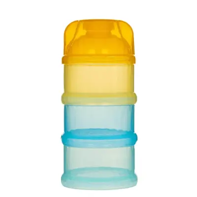 Mycey Toz Mama Saklama Kabı 3 Hazneli - 1