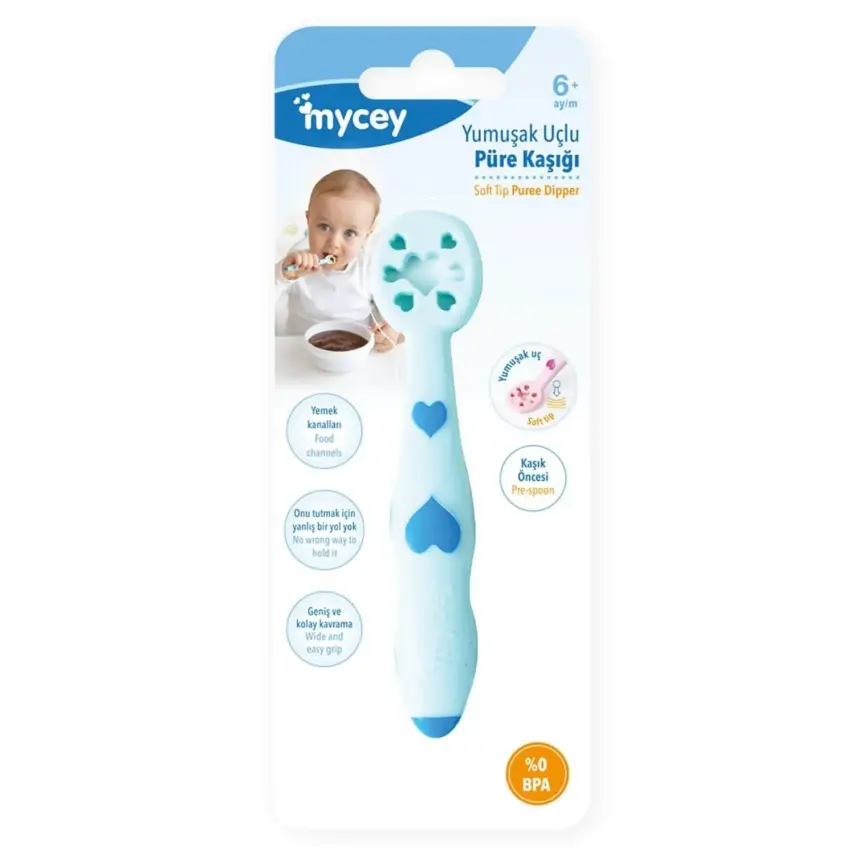 Mycey Yumuşak Uçlu Püre Kaşığı - 1
