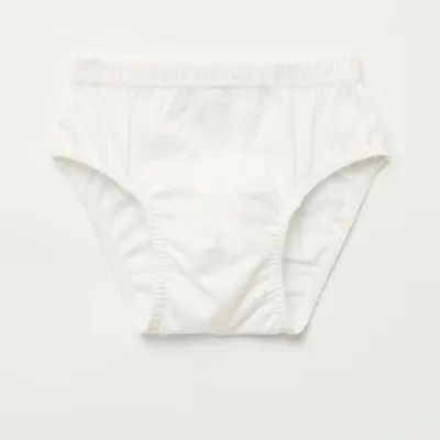 Natuline Organik Erkek Slip Penye 3lü Beyaz (1)