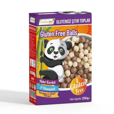 Naturpy Glutensiz Çıtır Toplar 250 g 