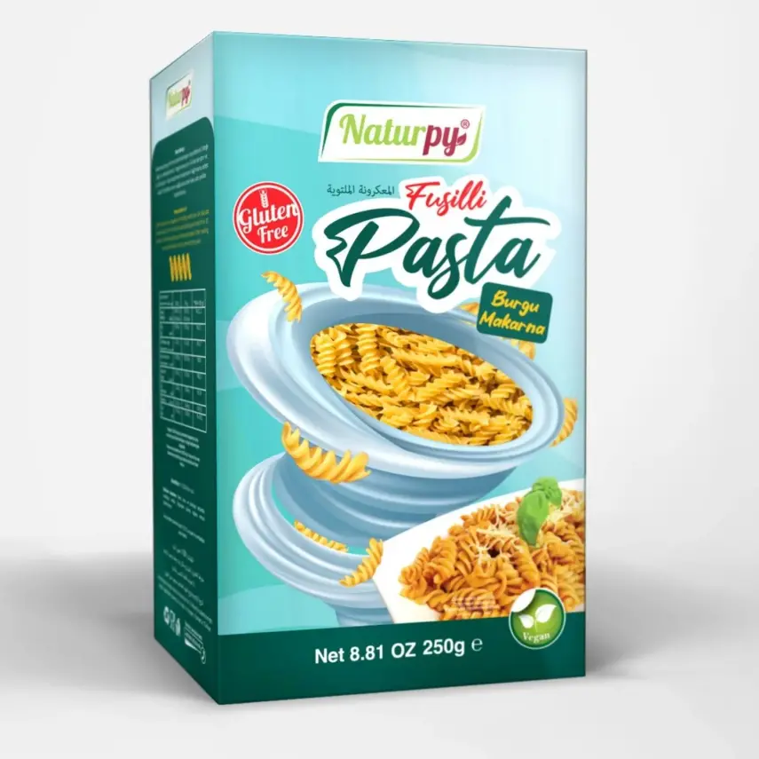 Naturpy Glutensiz Fusilli Burgu Makarna 250 gr - 4