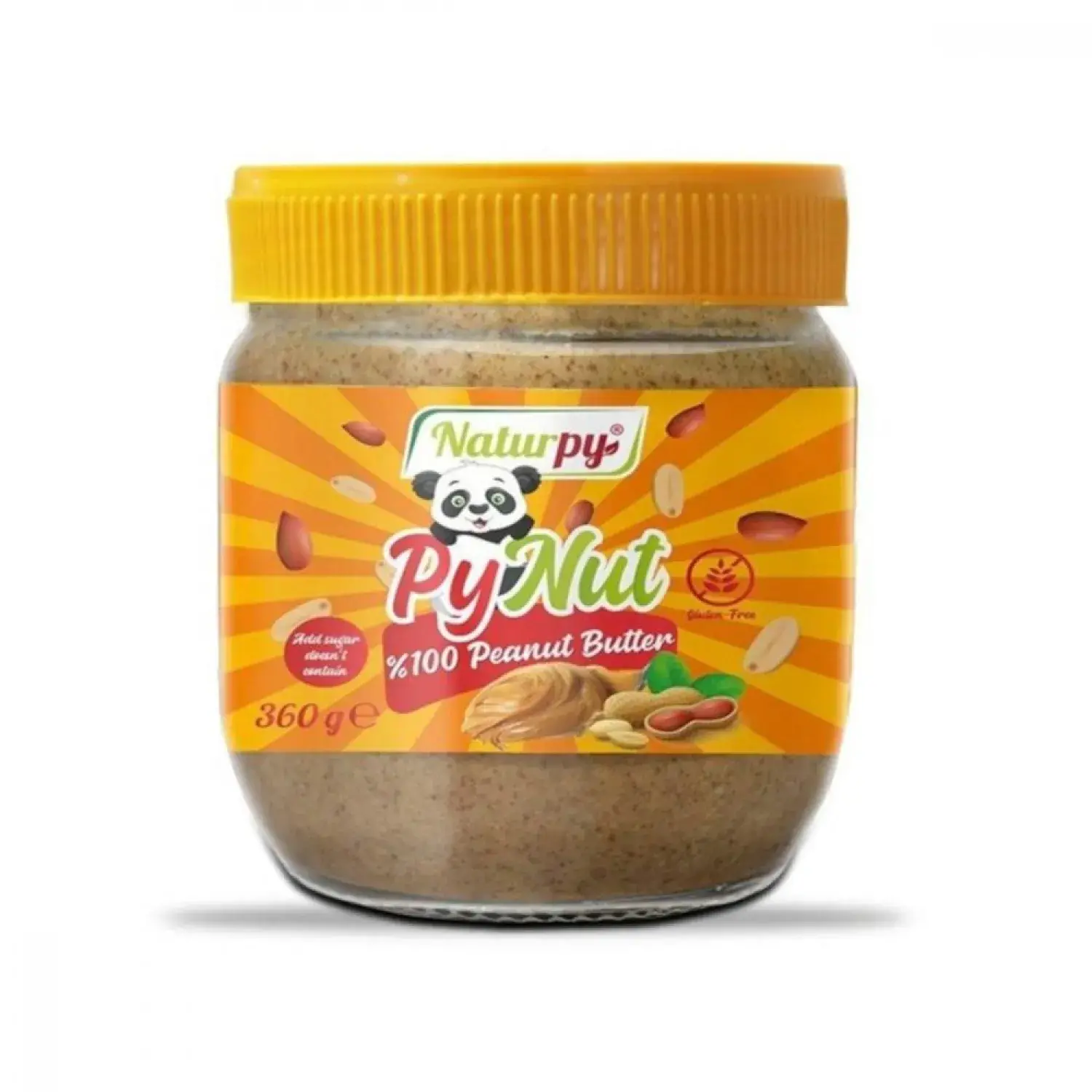 Naturpy Glutensiz Pynut Sade Fıstık Ezmesi 360 gr