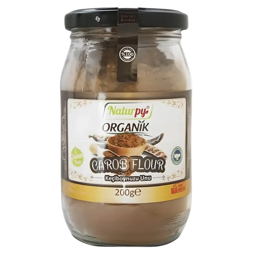Naturpy Organik Glutensiz Harnup Keçiboynuzu Unu 200gr - 1
