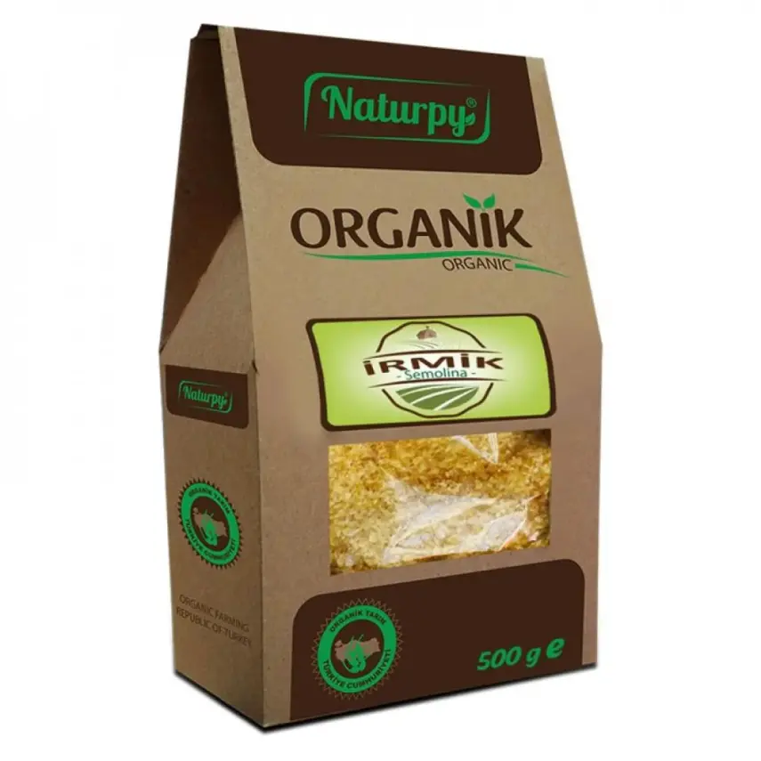 Naturpy Organik İrmik 500 gr - 1