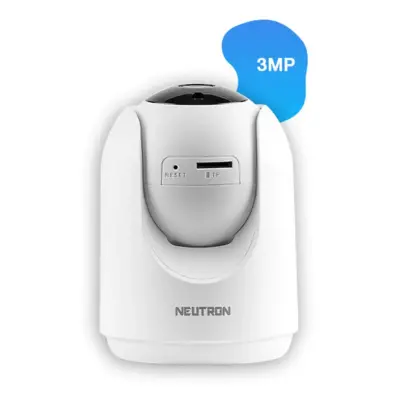 Neutron 360 Derece Dönebilen Kızılötesi İç Ortam Akıllı Güvenlik Kamera (1)