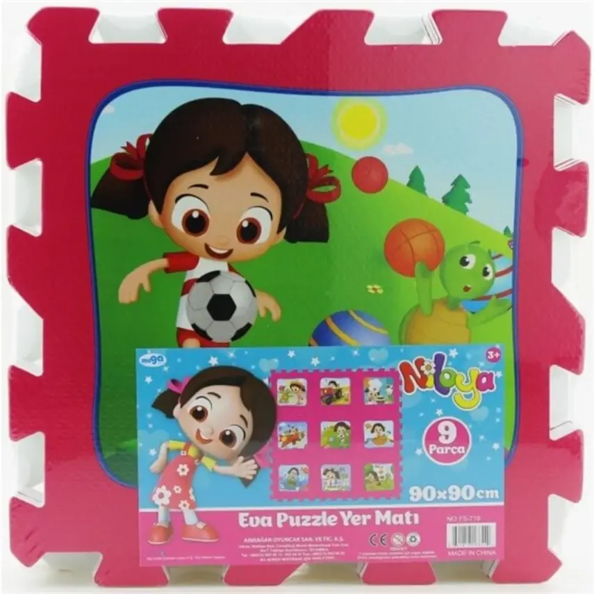 Niloya Eva Yer Matı 9mm - 1