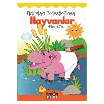 Noktaları Birleştir Boya - Hayvanlar 