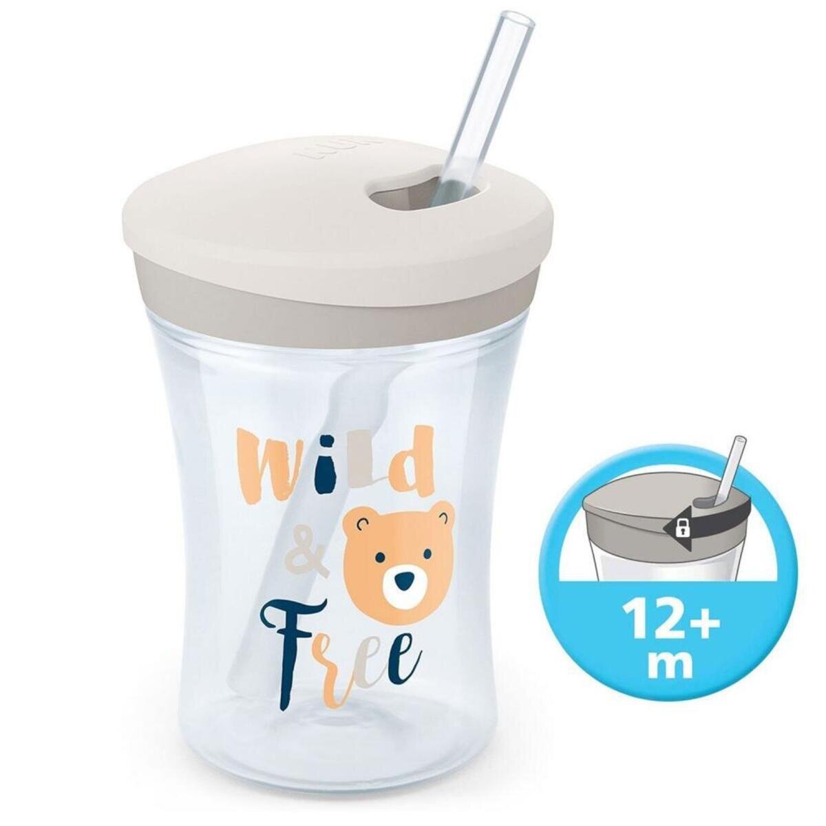 Nuk Action Evo Cup Beyaz 230 ml