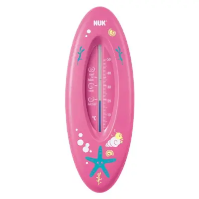 Nuk Ocean Banyo Termometresi Pembe