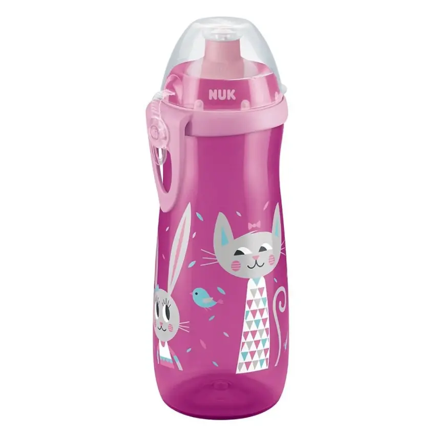 Nuk Sports Cup 450 ml Pembe - 1